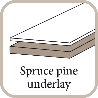 Spruce suport