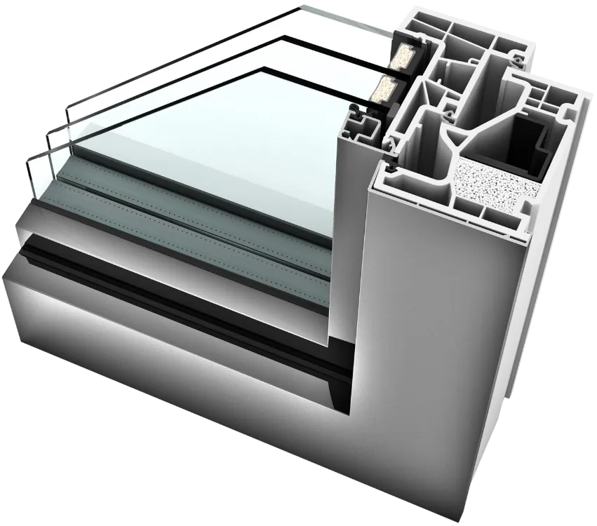 PVC Aluminiu KF 510 Home Pure