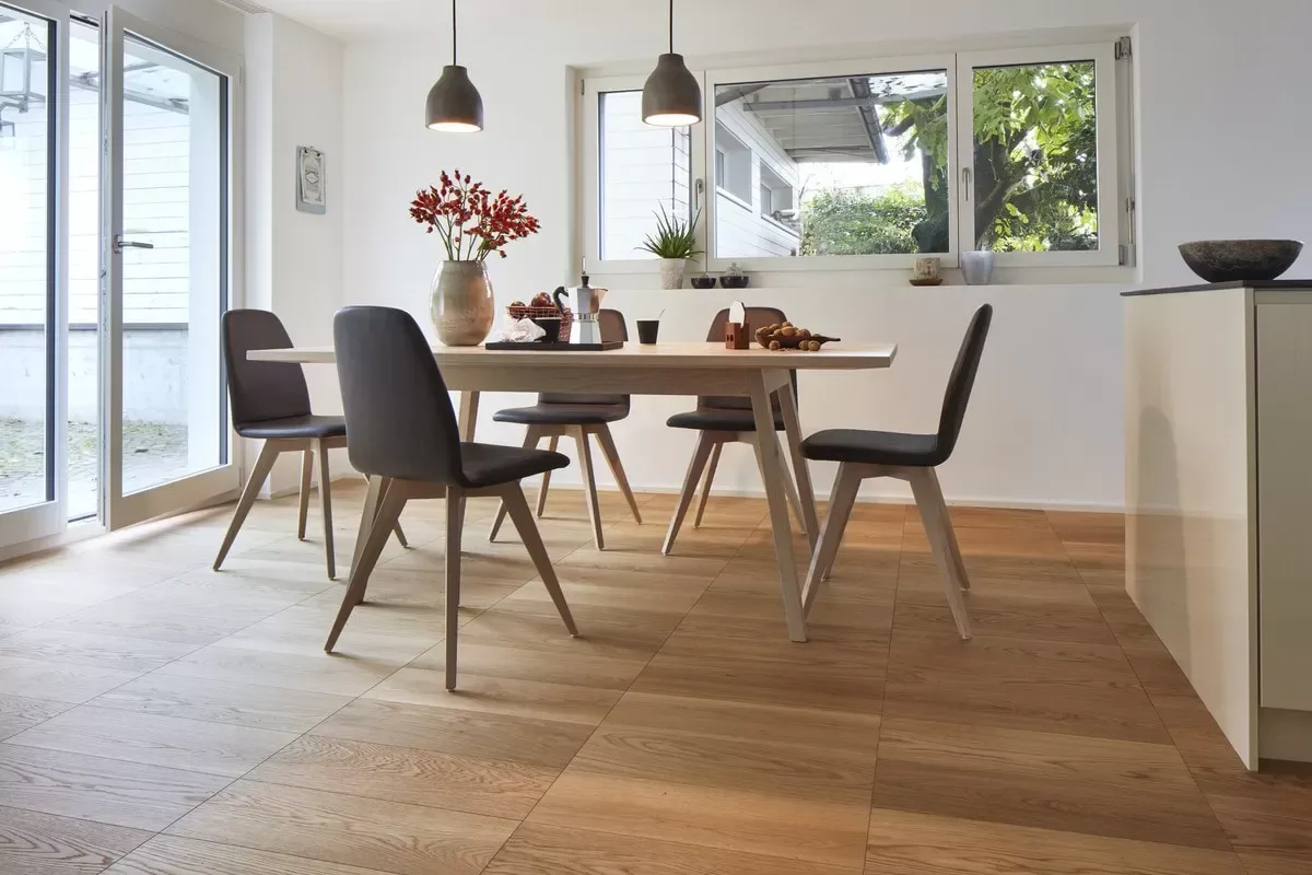 Parchet Dublu stratificat herringbone Formpark Mini 570 Stejar Natur Bauwerk - Kulttur București