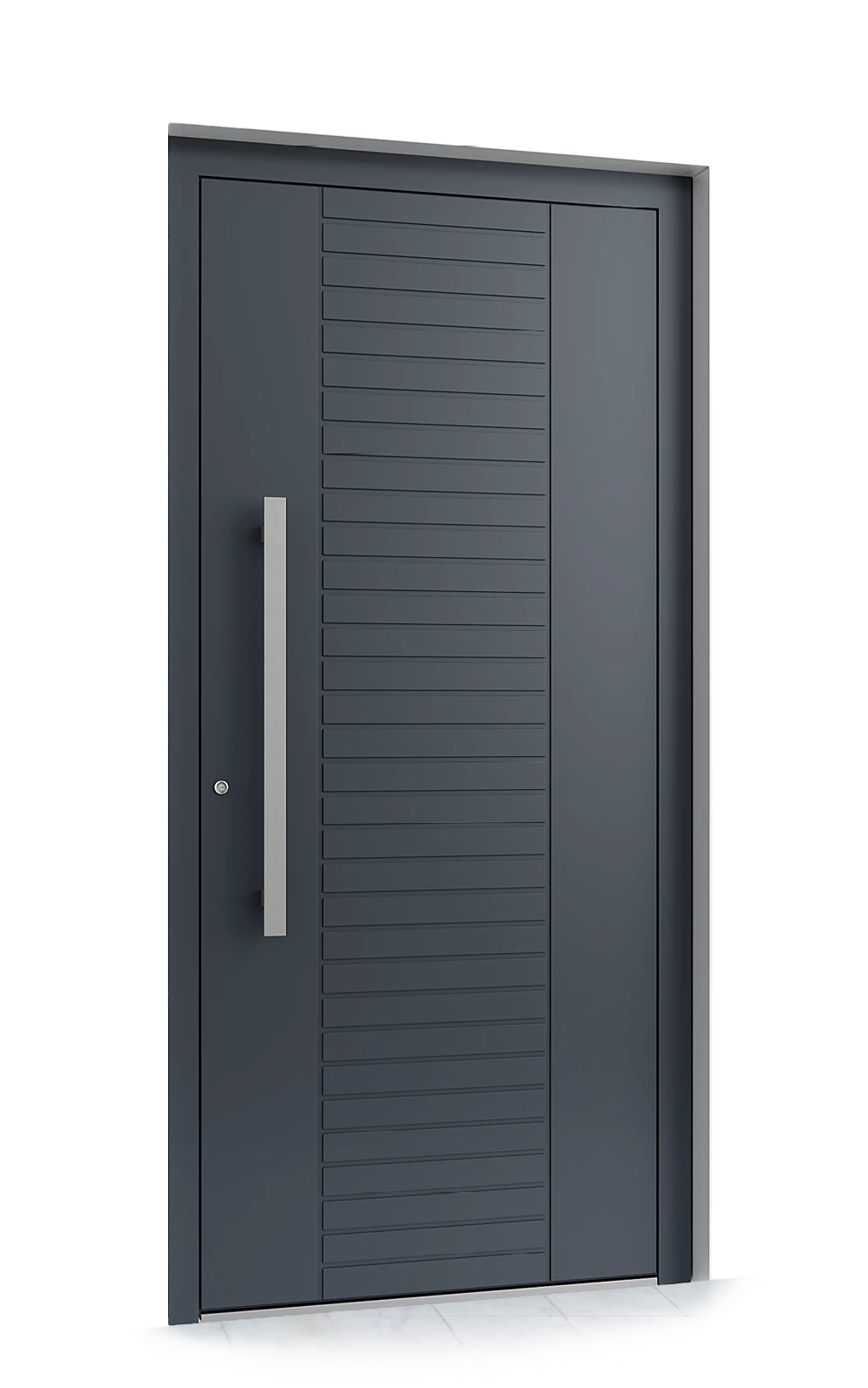 Ușă de exterior din aluminiu ST-280 RAL 9016 - Kulttur București