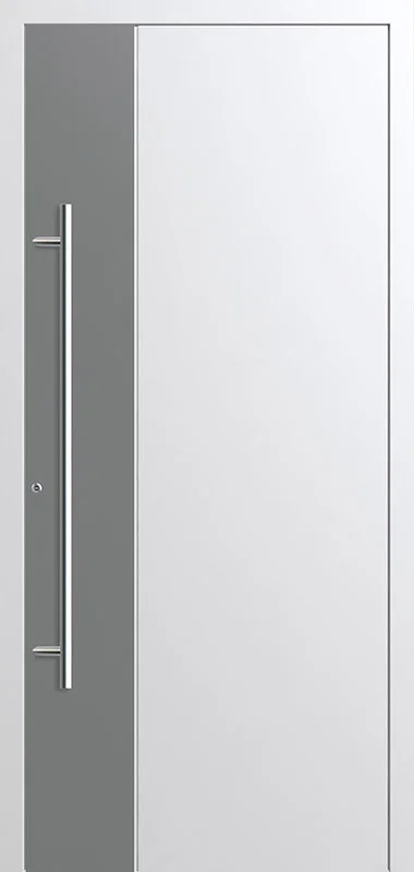 Ușă de exterior din aluminiu ST-301 RAL 9016 - Kulttur București