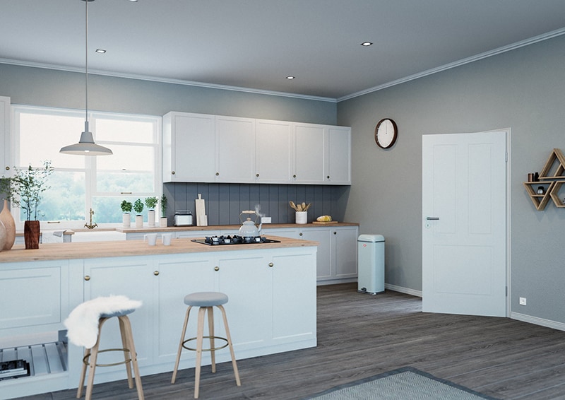 Usa de interior albe Kopenhagen