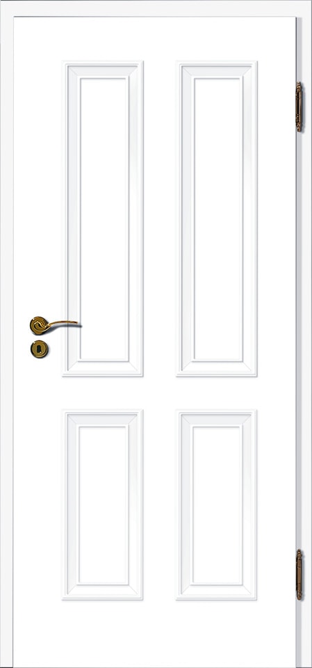 Usi vopsite alb, Cottage 40