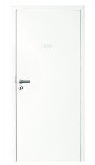 ușă albă frezată individual numar