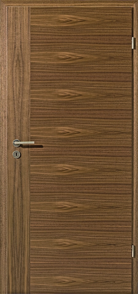 Usa de interior din lemn stratificat Quirin 2, furnir nuc american
