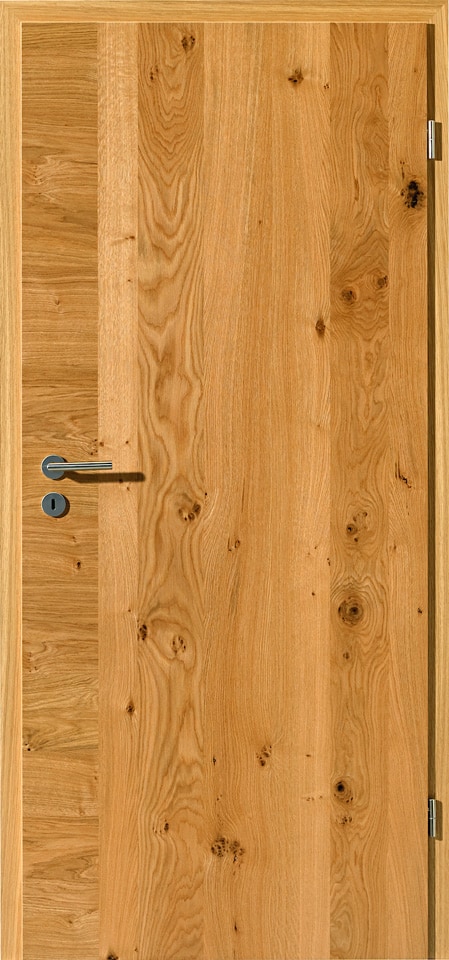 Usa de interior din lemn stratificat Quirin 3, furnir stejar cu noduri