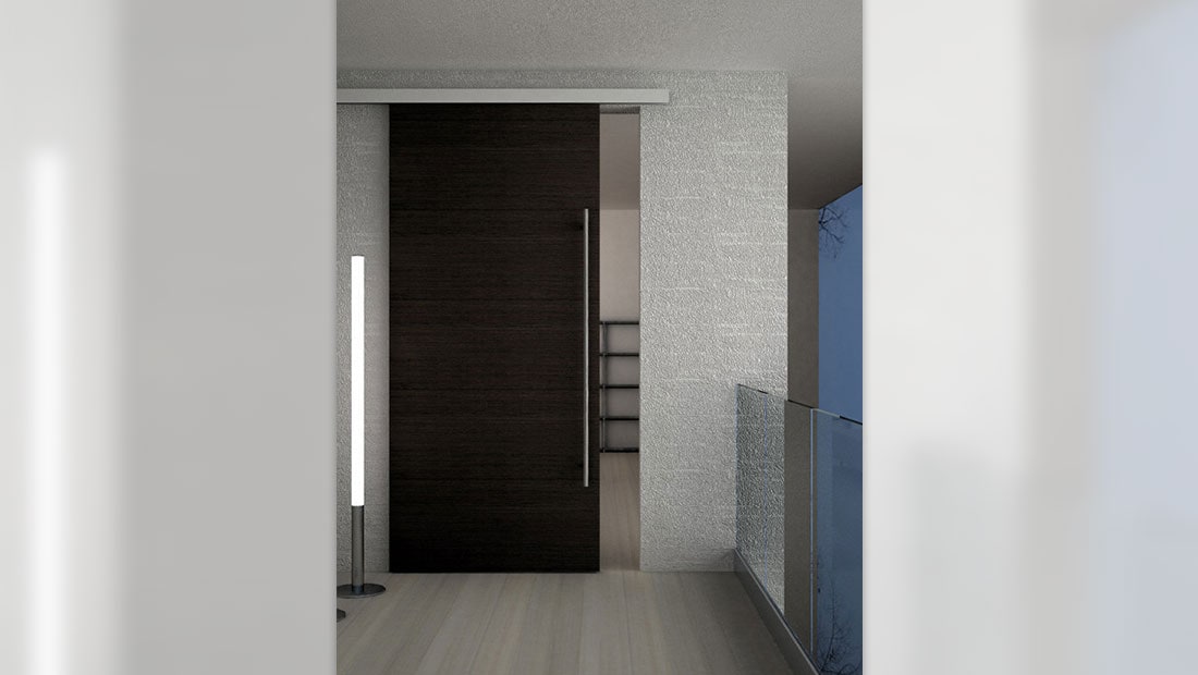 Ușă glisantă din MDF model Cross