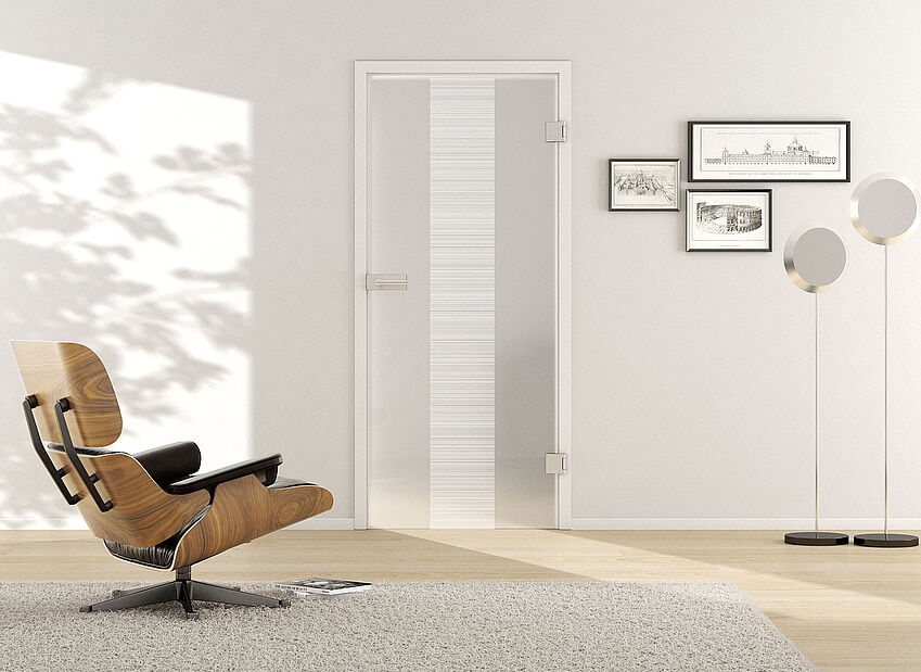 Usa de interior din sticla securizata model Lines LD 557