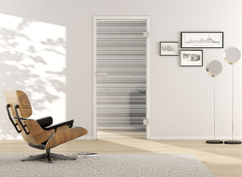 Usa de interior din sticla securizata model Achat Orizontal