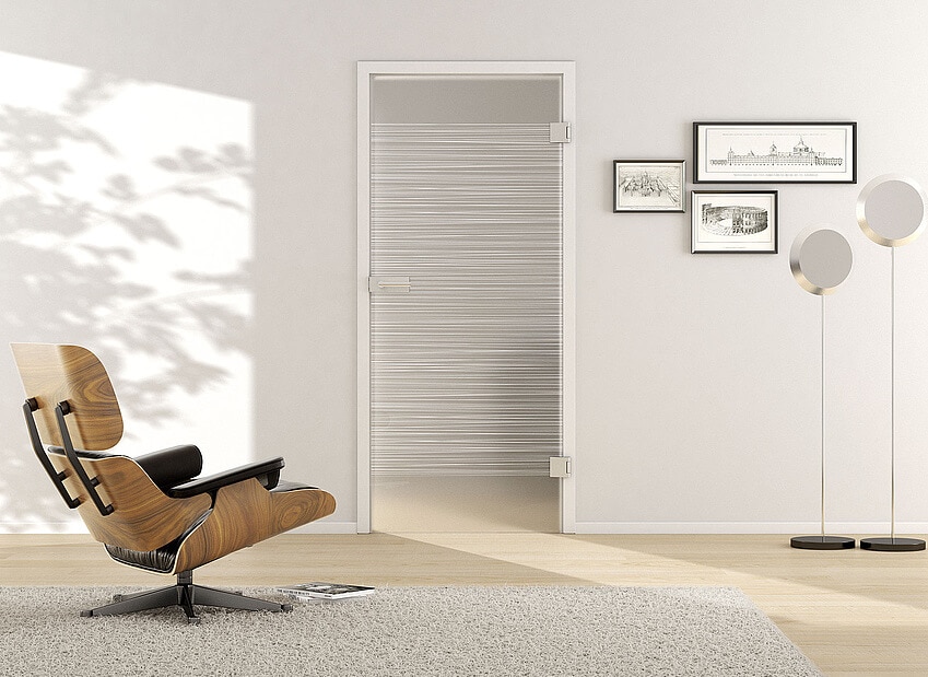 Usa de interior din sticla securizata model Lines LD 605