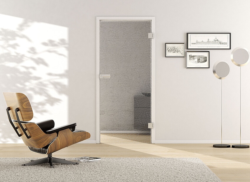 Usa de interior din sticla securizata model 3D LD 672