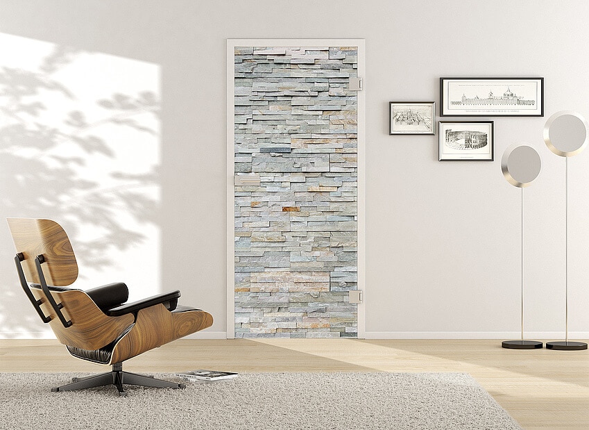 Ușă din sticlă securizată, model VSG Digital 698